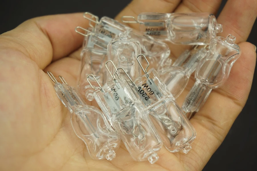 10 шт./лот 220 В Галогенные Светодиодные лампы G9 Pin энергосберегающие 25 Вт 40 60 | Лампы