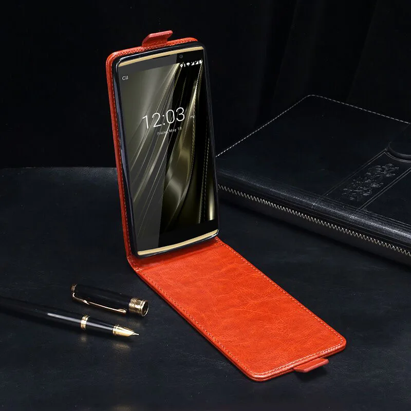 Чехол для Oukitel K7 Роскошный кожаный флип-чехол защитный чехол телефона 6 0 дюйма |