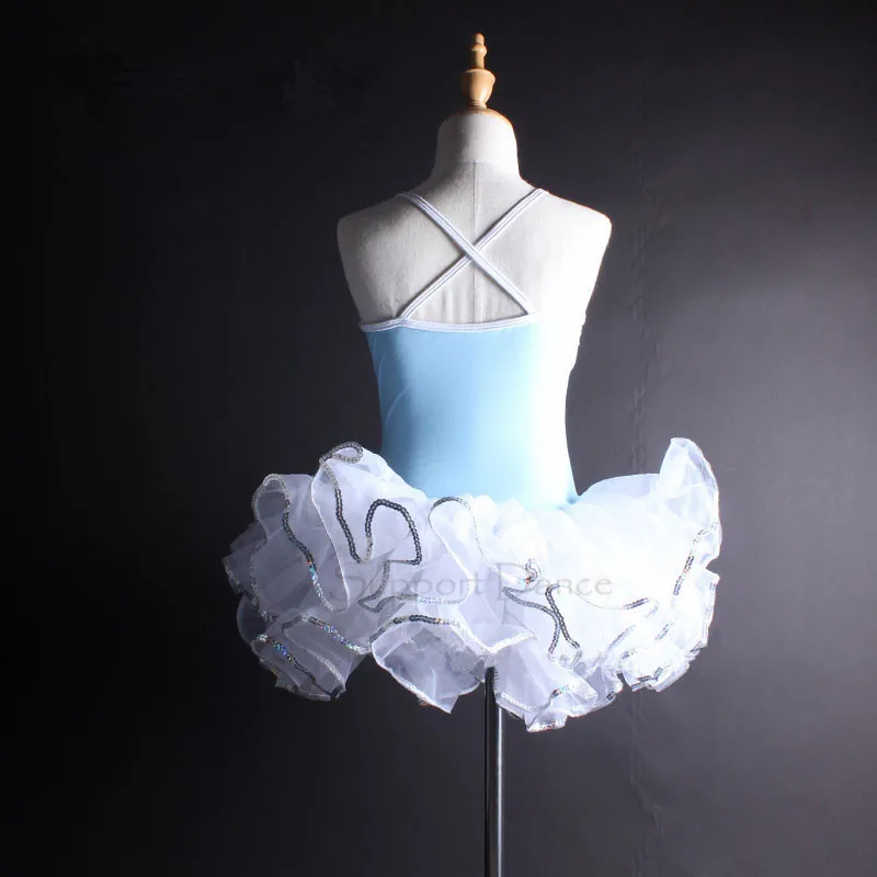 Кружевное платье для танцев девочек детский Профессиональный Балетный