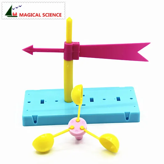 Обучающие игрушки ручной работы ветровая сила знак направления ветра научное