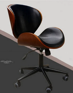 . Lifting Ergonomic Chair Bent Wood European Staff Chair