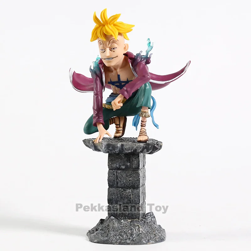 Аниме one piece Марко мини-фигурка ПВХ фигурка Коллекционная модель игрушка кукла