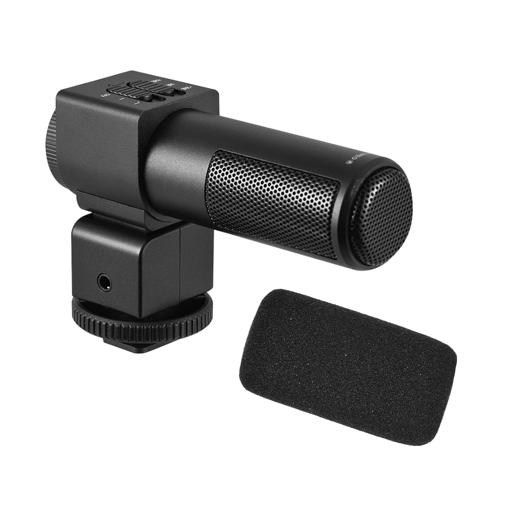 Микрофон M101 конденсаторный микрофон с электроприводом для записи видео и