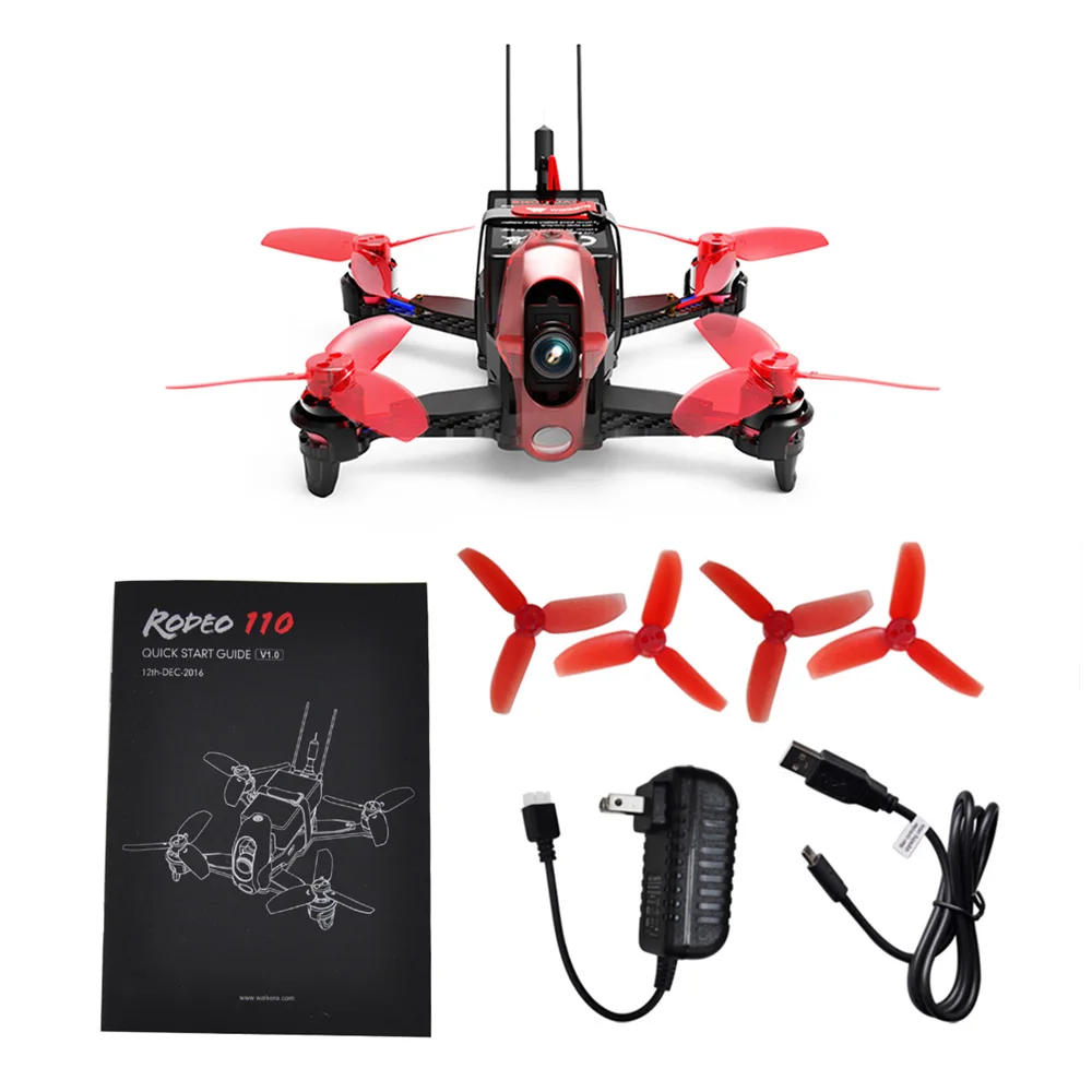 Walkera Rodeo 110 110 мм RC FPV мини-Квадрокоптер гоночный Дрон RTF BNF DEVO 7 DEVO 10 передатчик 600TVL камера Goggle2 Goggle4