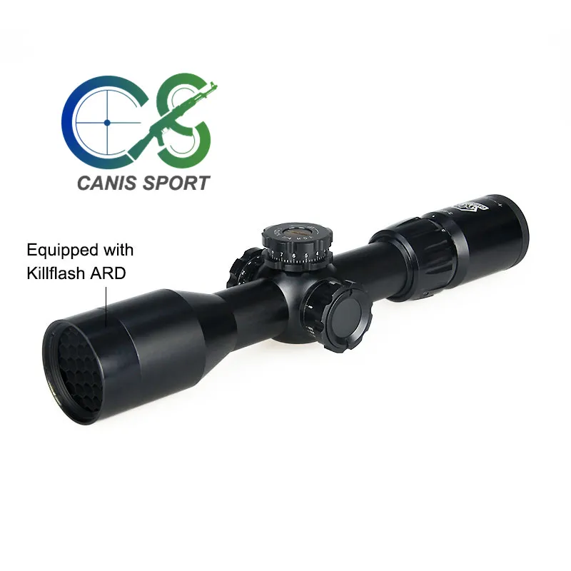 Canis Latrans 3-9x40FIRF прицел с мини Красный точка зрения боковой Фокус область для наружного использования и охоты gs1-0335