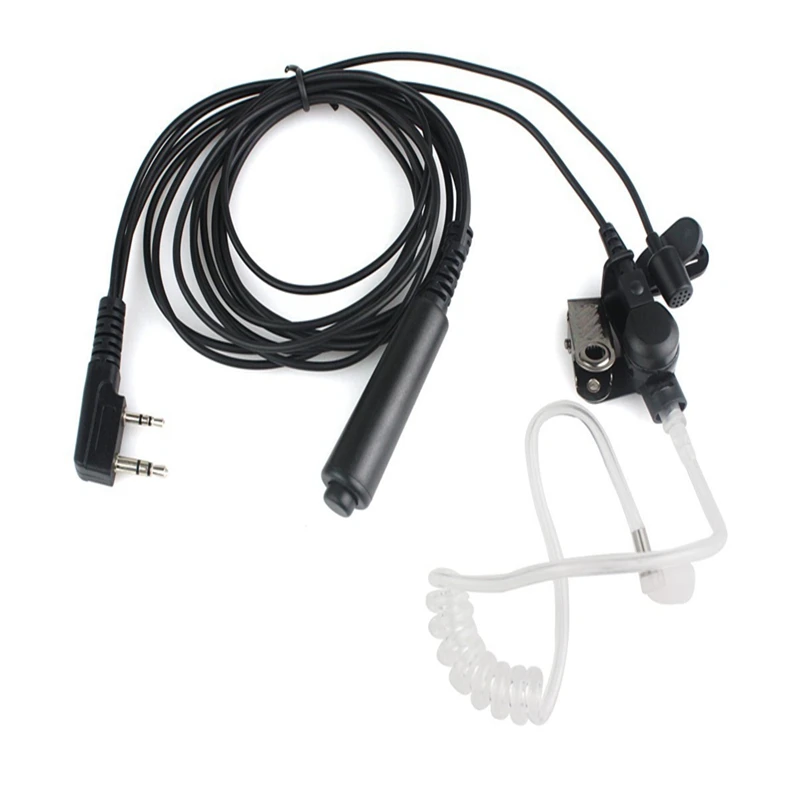 XQF гарнитура акустическая Воздушная трубка наушник PTT для Kenwood TK 3107 радио UV 5R 5RA 5RE