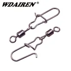 Шпильки для рыболовных снастей, подшипники из нержавеющей стали Рыболовный Соединитель с застежкой 