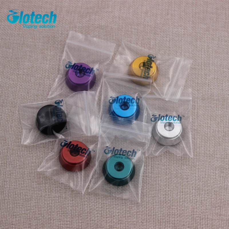 

5pcs/lot Glotech colorful 510 thread Metal stand E Cigarette Accessory Atomizer VIVI/DCT/M4/M5 metal base stand base ecig holder