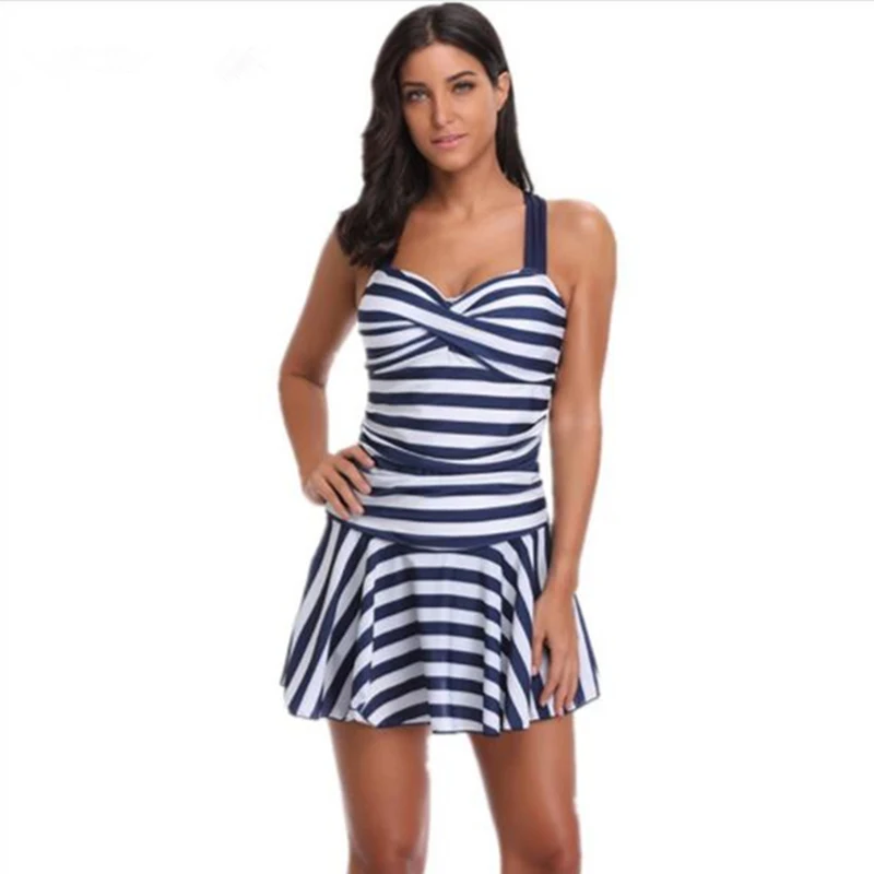 Женский купальник летнее пляжное платье одежда 2018 комплект бикини пуш ап с