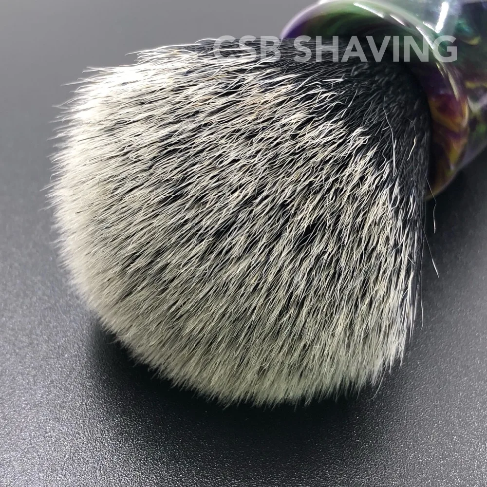 Смокинг CSB с узелком 24 мм кисточка для бритья из синтетических волос цветной