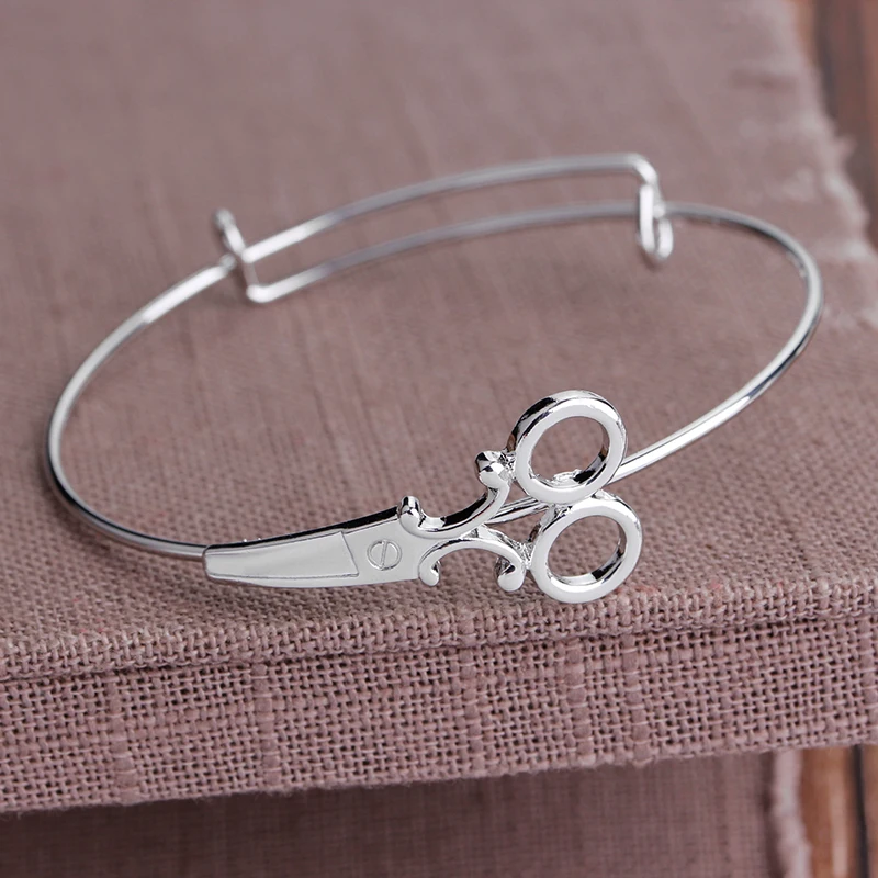 Регулируемый браслет для парикмахеров стилистов волос|charm bracelet|scissor braceletpersonalized