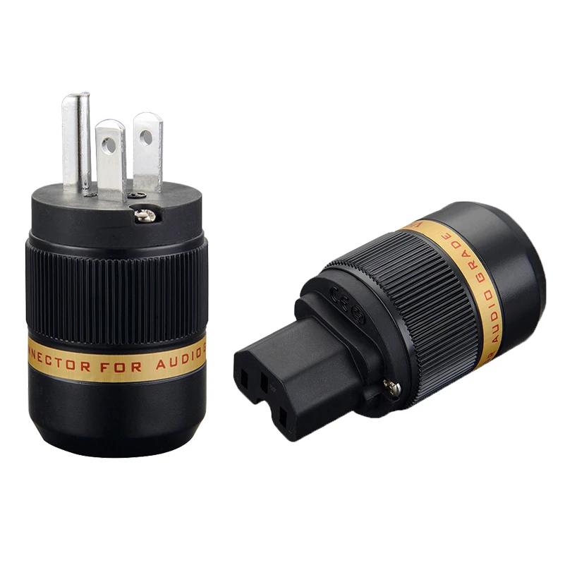 Виборг VM501R + VF501R из чистой меди с родиевым покрытием американский разъем питания