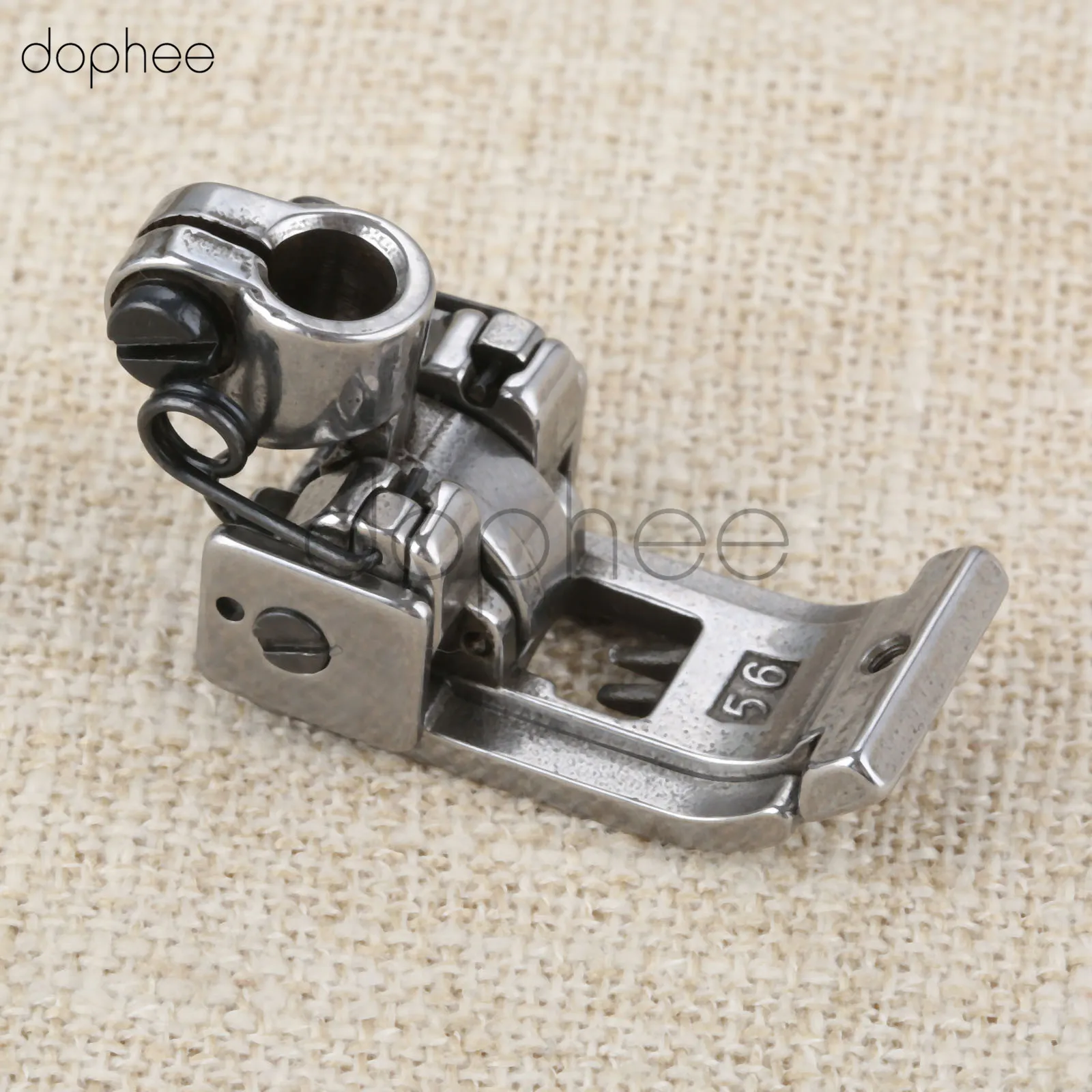 

dophee 1pc 443 tape attach folder for covering stitch 6.4/8/10mm industrial sewing machine parts