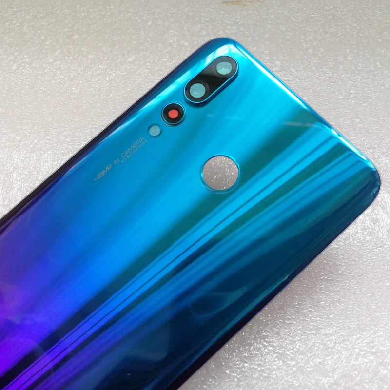 Оригинальная задняя крышка аккумулятора для Huawei Nova 4 + стекло камеры Замена