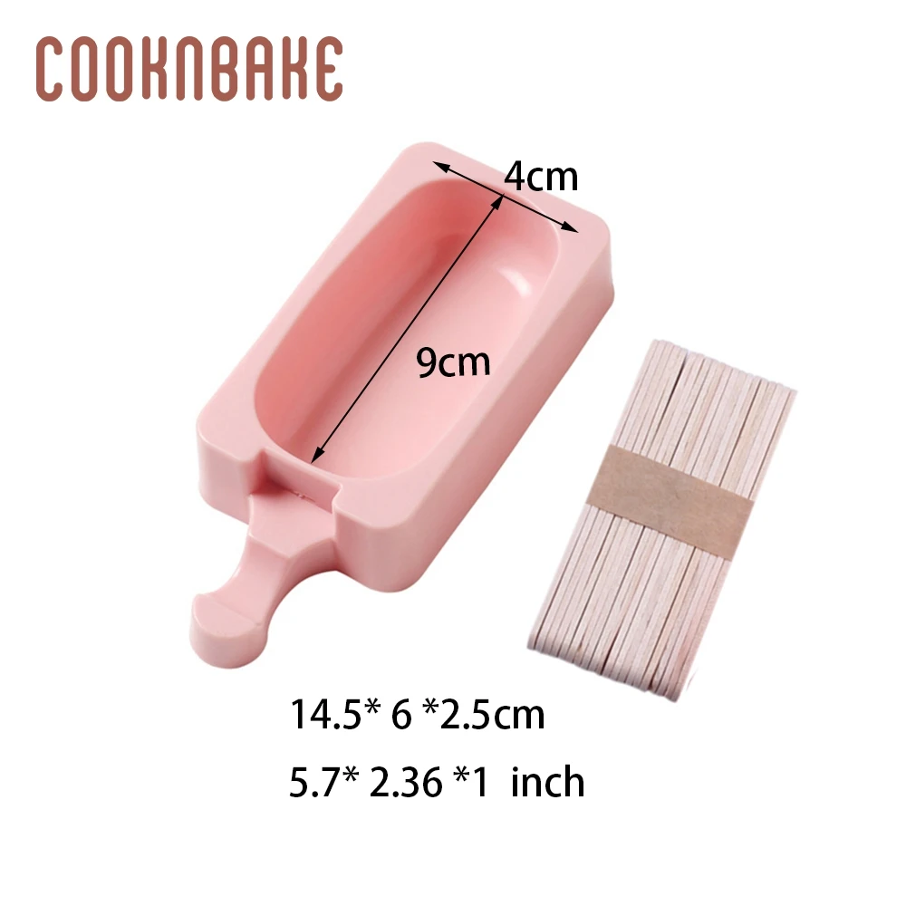 CDY-238 COOKNBAKE силиконовая форма для мороженого сердце силиконовый кубик для Льда Морозильник инструмент для мороженого лапа форма для украшения тортов с палкой - Цвет: CDY-238