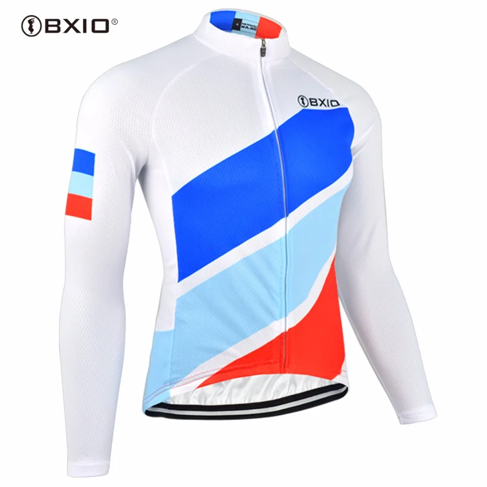 Бренд bxio футболки с длинными рукавами для велоспорта Camisa Manga Longa одежда