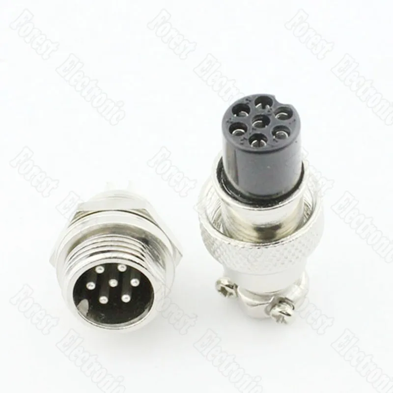 

6 Pin Air Connector Air Plug GX12-6P One Set
