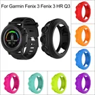 100 шт. силиконовый защитный чехол для Garmin Fenix 3 HR Quatix 3 Tactix Bravo Смарт-часы Мягкий защитный чехол высокого качества
