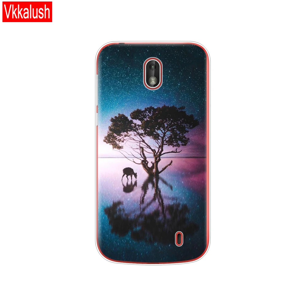 80220 Чехол для телефона для Nokia 1 Plus, чехол, милый мультяшный силиконовый мягкий чехол на заднюю панель, Nokia 1 для Nokia1 Plus, чехол с кошкой, бампер, coque capa - Color: 80220