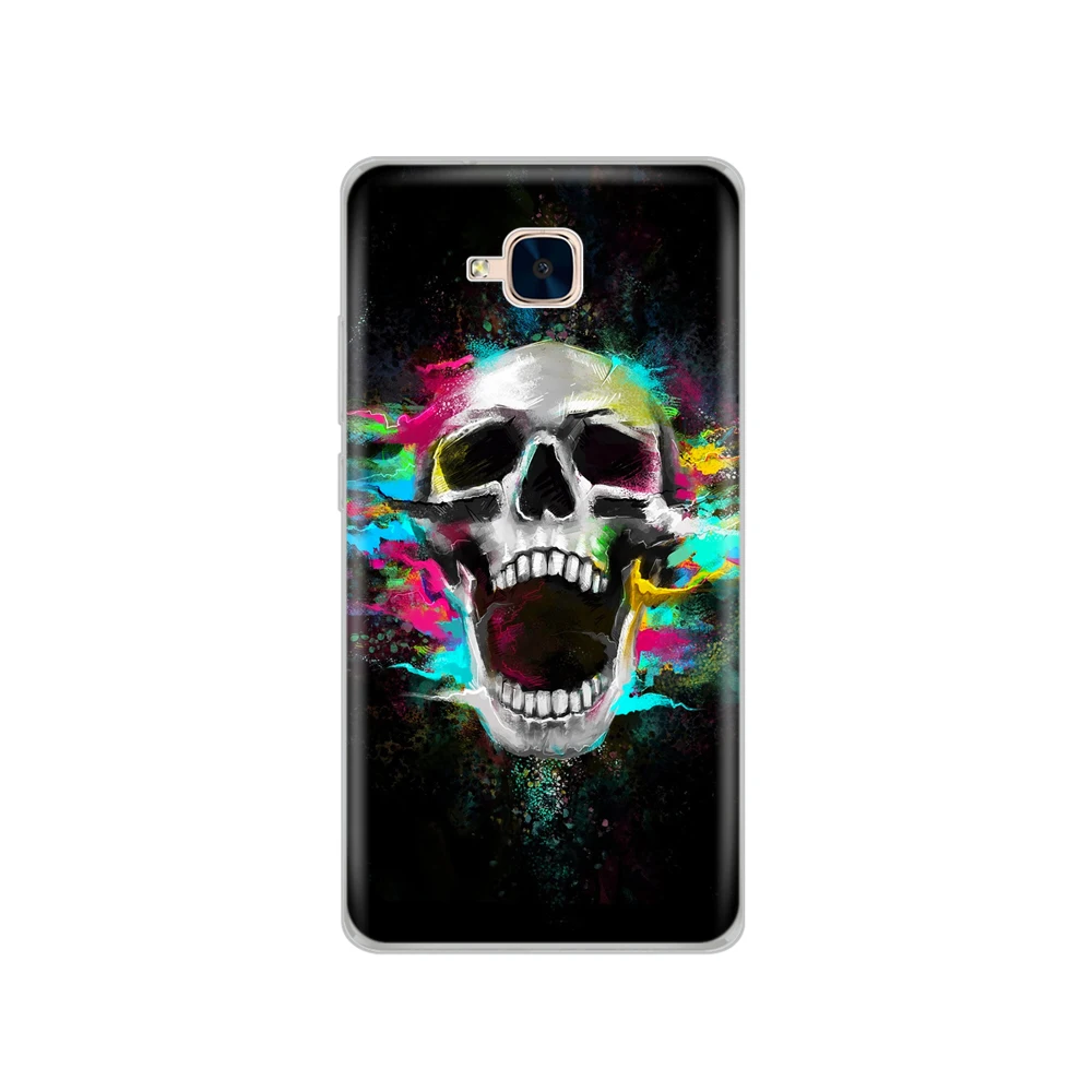 Чехол для Huawei Honor 5C силиконовый чехол русской версии задняя крышка с отверстиями