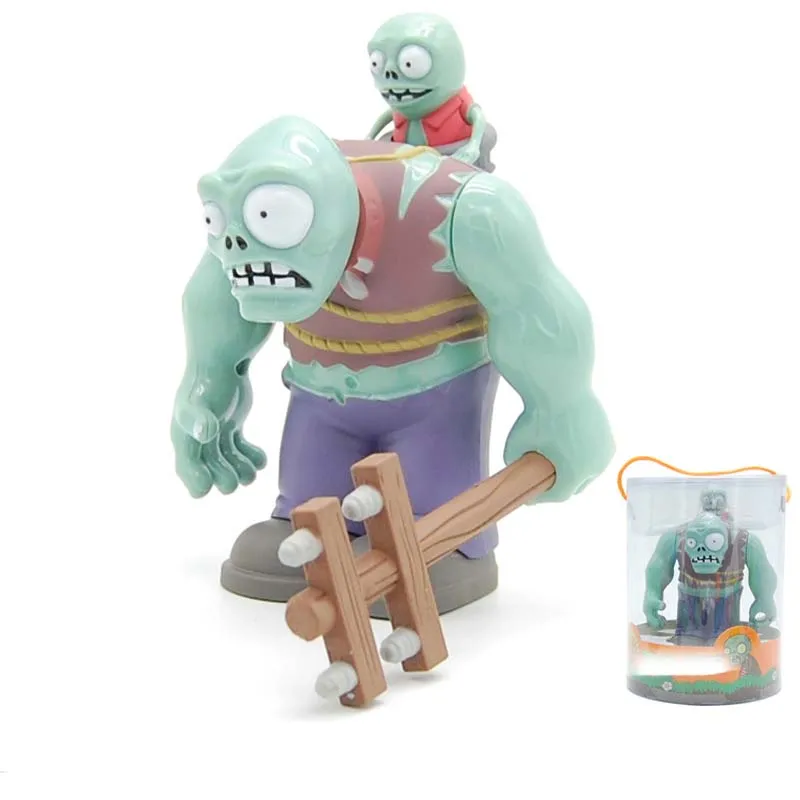 Растения против Зомби PVZ большой зомби гаргантуар фигурки Diy Модель Legoings