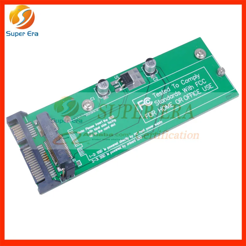 10 шт./лот SSD карта на SATA адаптер Корпус для Macbook Air 11 дюймов 13 A1370 A1369 с высоким