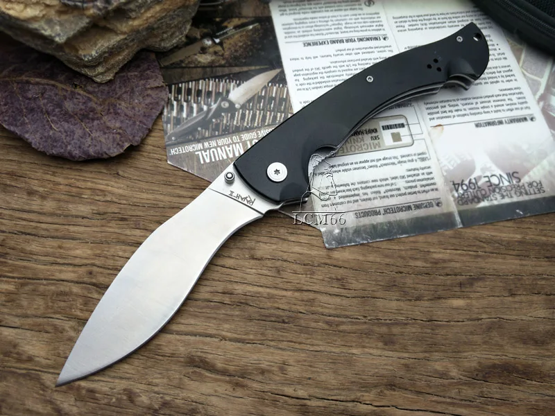 White blade LCM66 открытый складной нож csgo подарок Тактический карманный нож, кемпинг джунгли выживания битва самообороны холодной 62 кг инструмент сталь - Цвет: White blade