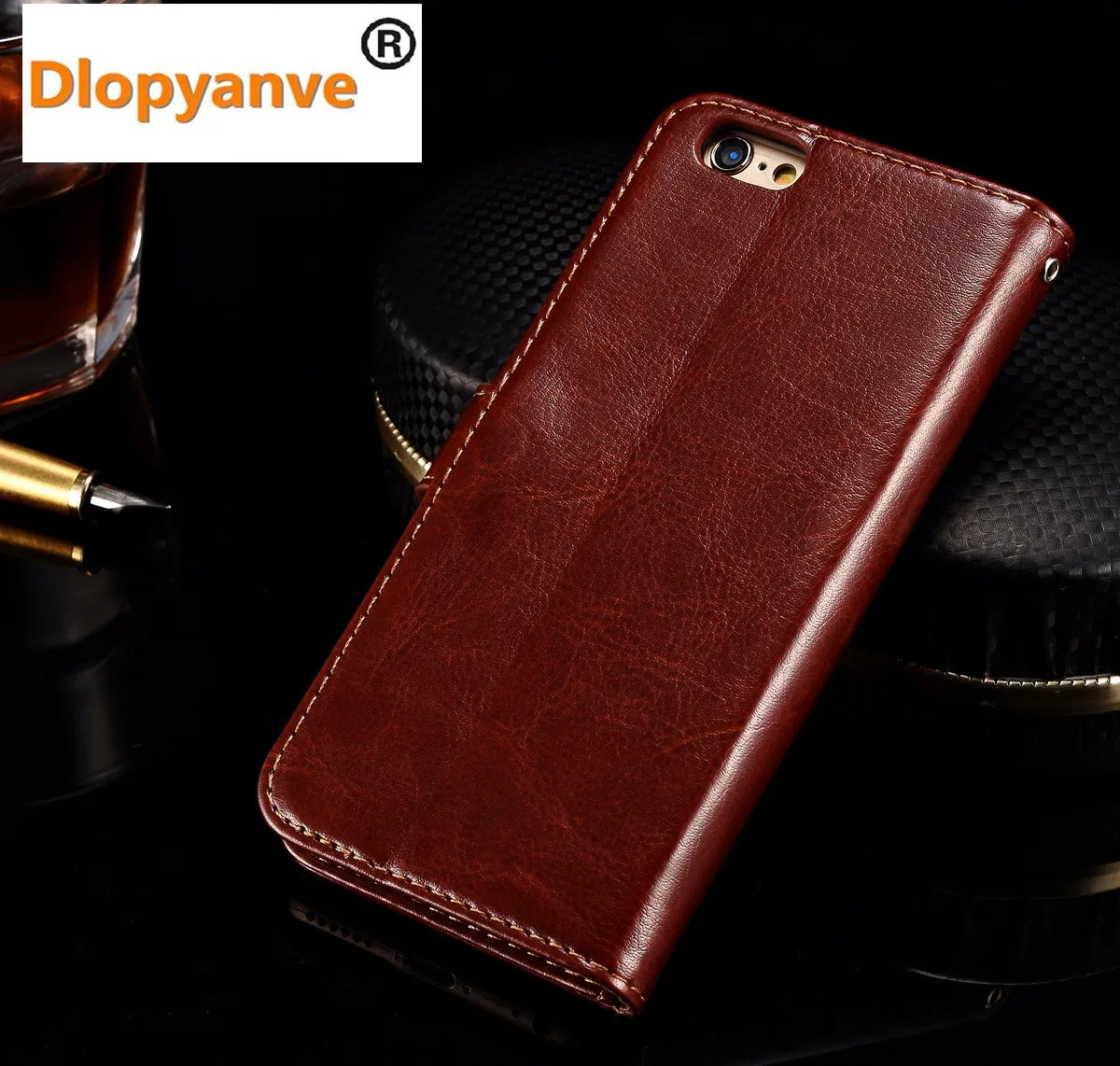 Чехол Dlopyanve с рисунком Crazy Horse для Iphone X 6 6S 7 8 Plus 5 SE 4 защитный чехол откидной крышкой