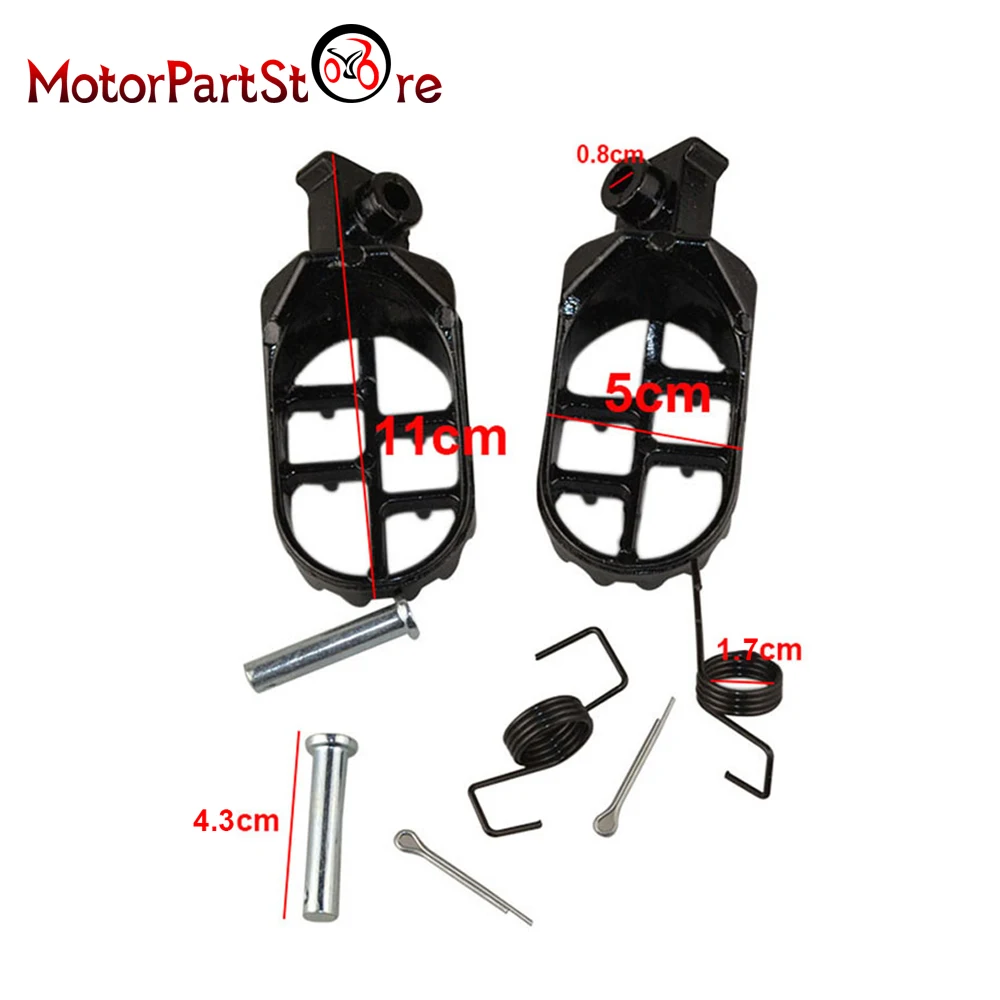 Подножки подножка для XR50R CRF50 CRF70 CRF80 CRF100F Dirt Pit Велосипед Мотоцикл Мотокросс D15
