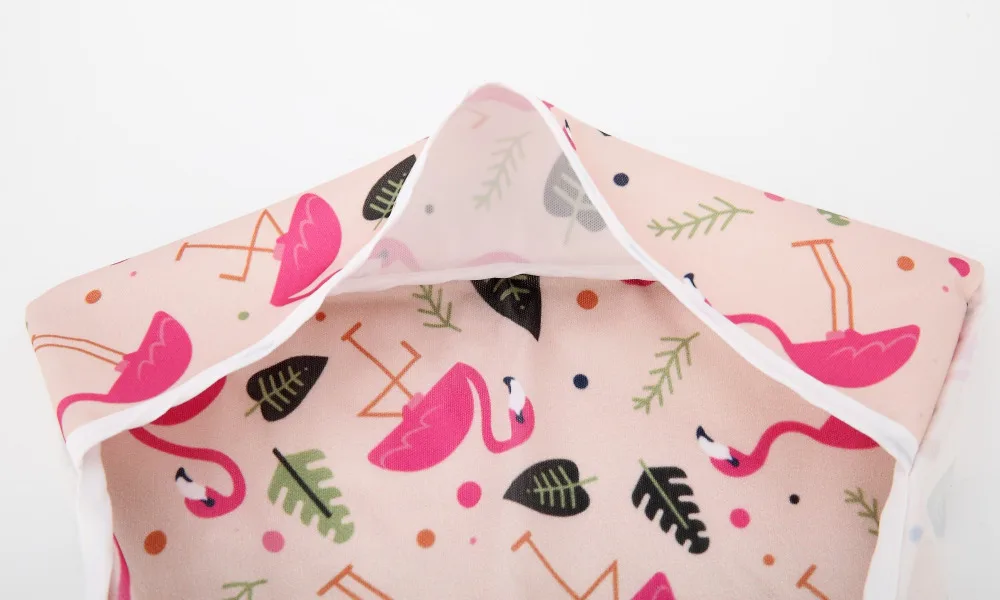 [Sigzagor]1 Baby Bib Feeding Waterproof With Pocket 6 to 24 months