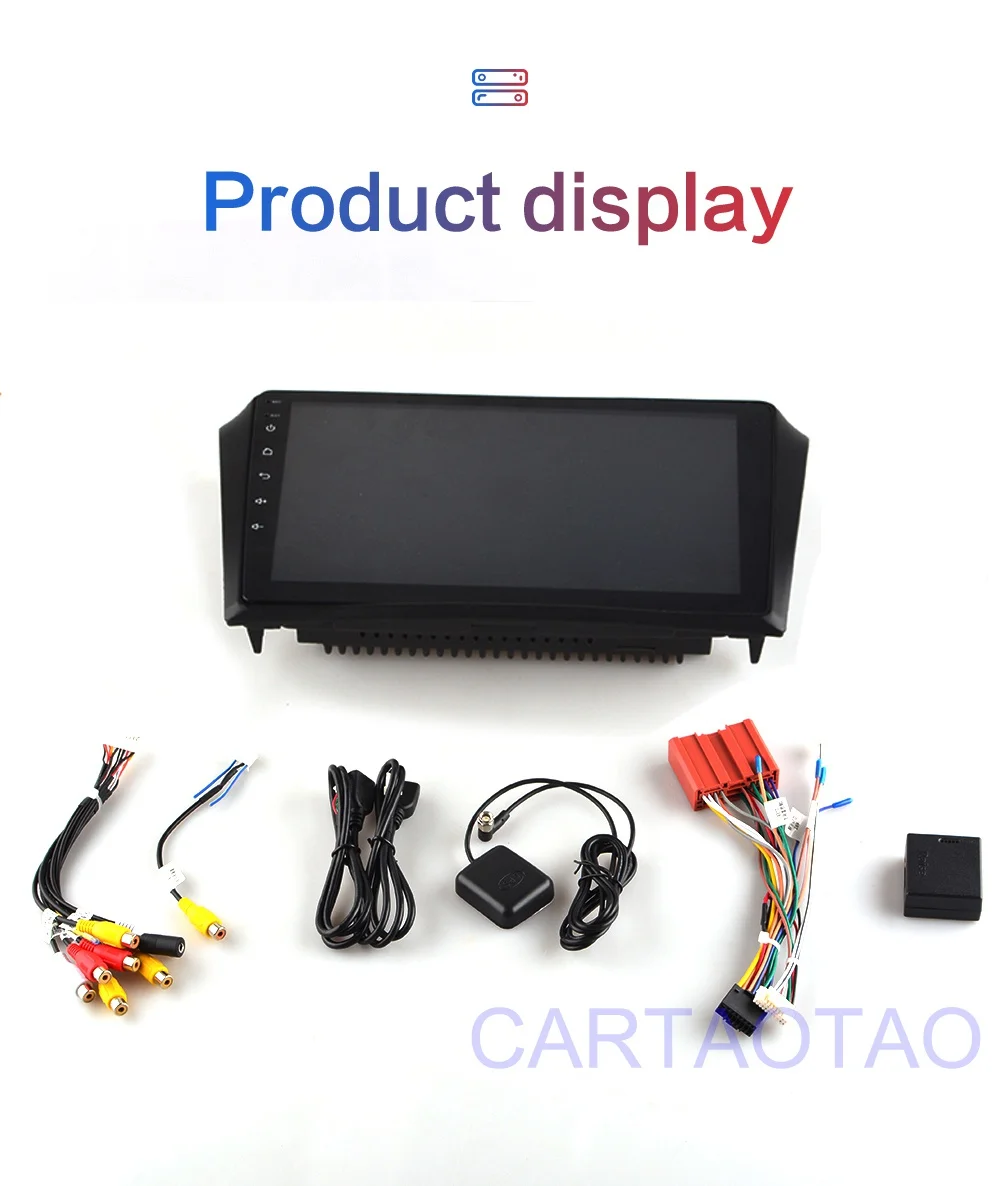 2G+ 32G " 2din Android 8,1 GO автомобильный Радио gps навигация wifi Bluetooth плеер карта для Mazda 3 2004-2013 автомобильный dvd-плеер