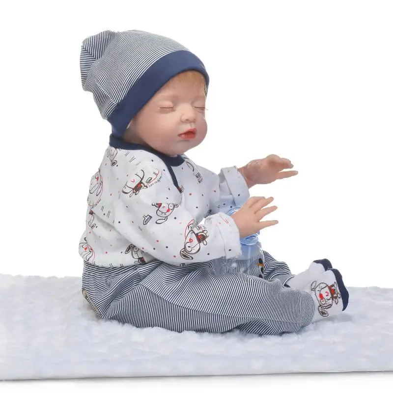 22 дюйма 55 см мягкие силиконовые куклы ручной работы Reborn baby girl куклы реалистичный вид новорожденная кукла малыш милый подарок на день рождения