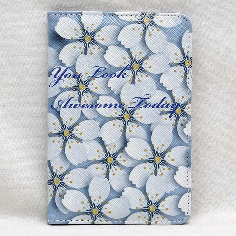 3D printing Nice Elegant Women Passport Holder Cover Russian Colorful Flowers Travel Cover on the Passport Girls Passport Case
