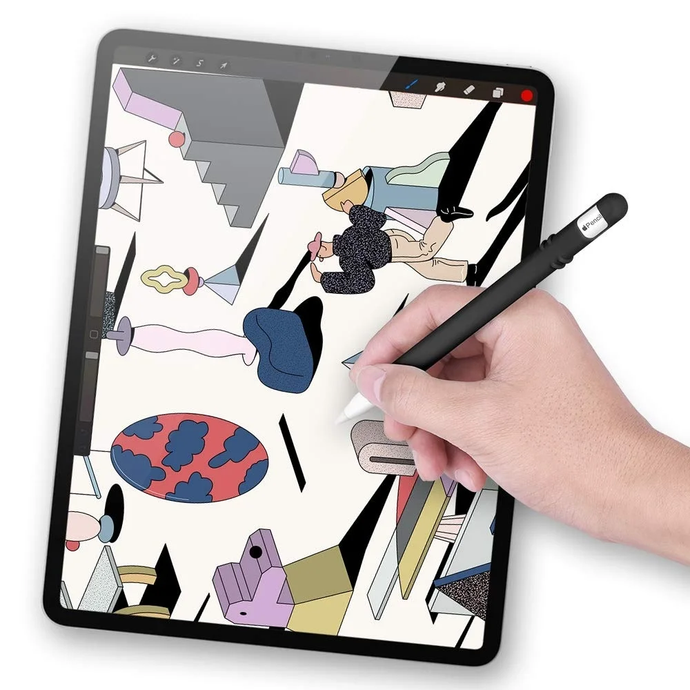 Силиконовый чехол для Apple Pencil 2, Чехол-держатель для iPad Pro 11, 12,9 дюймов,, Apple Pencil 2-го поколения, чехол для стилуса