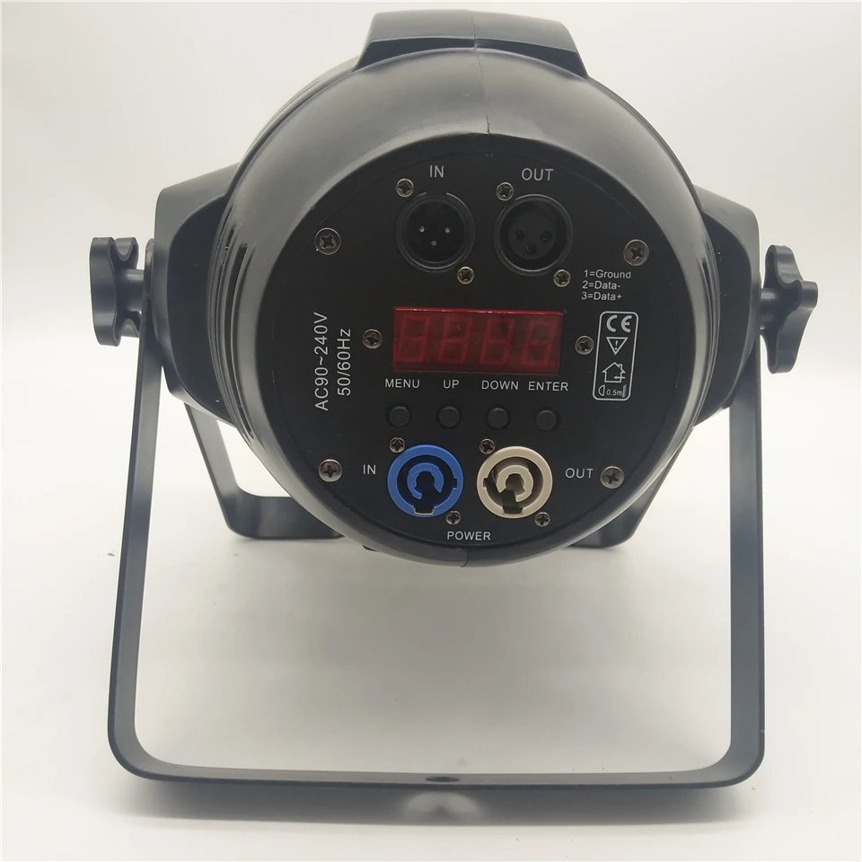 Кейс для полетов + 4 шт. высокая яркость COB 200 Вт LED par light двухцветная четырехглазная