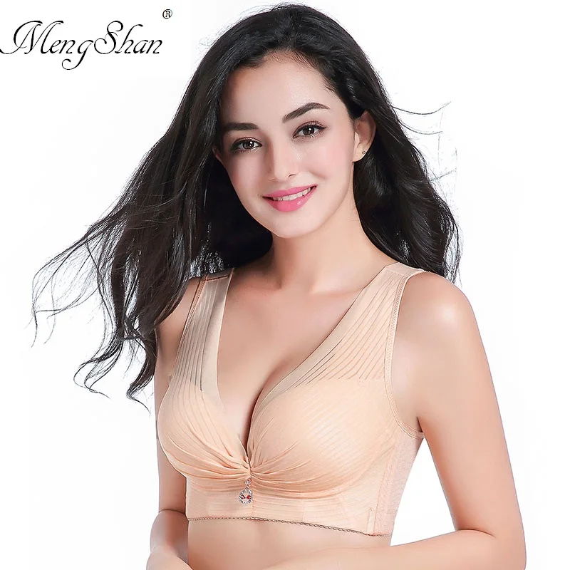 Женское нижнее белье MengShan жилет с двумя пряжками на спине бюстгальтер без