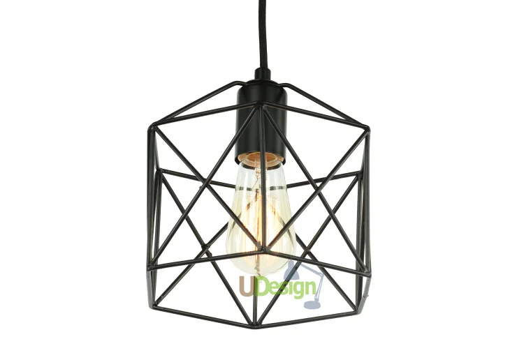 

free shipping RH561 Retro Loft vintage style Metal painting cage pendant lighting lamp