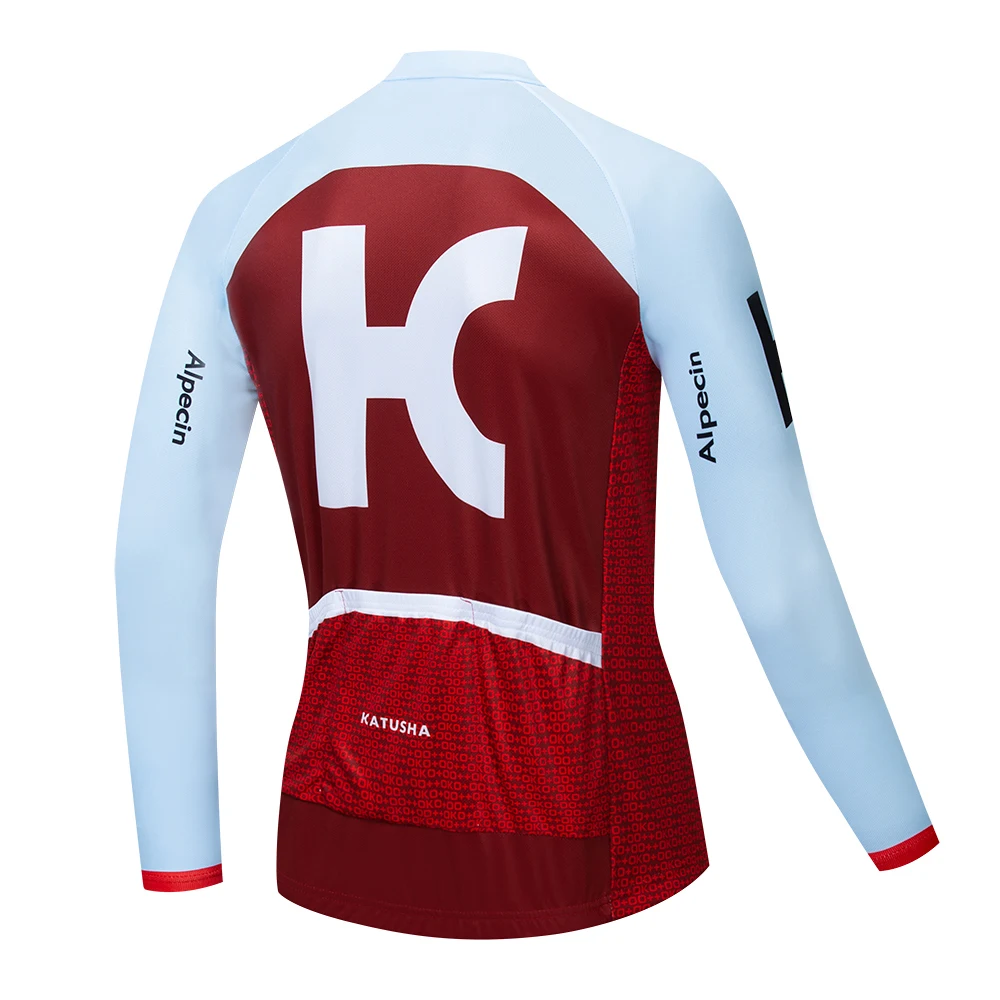 Alpecin 2019 Новая мужская весенняя и осенняя велосипедная майка с длинным рукавом MTB