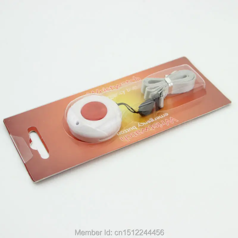 Беспроводная водонепроницаемая кнопка аварийной тревоги в стиле браслета 433 МГц