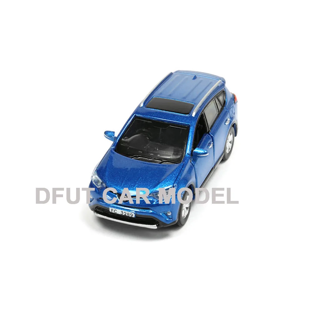 Цвет 1: 64 масштаб RAV4 литая модель автомобиля SUV Игрушки для коллекции подарков