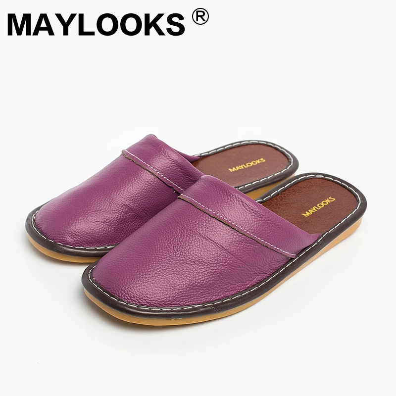 Женские тапочки сезон весна осень домашние Нескользящие теплые женские из