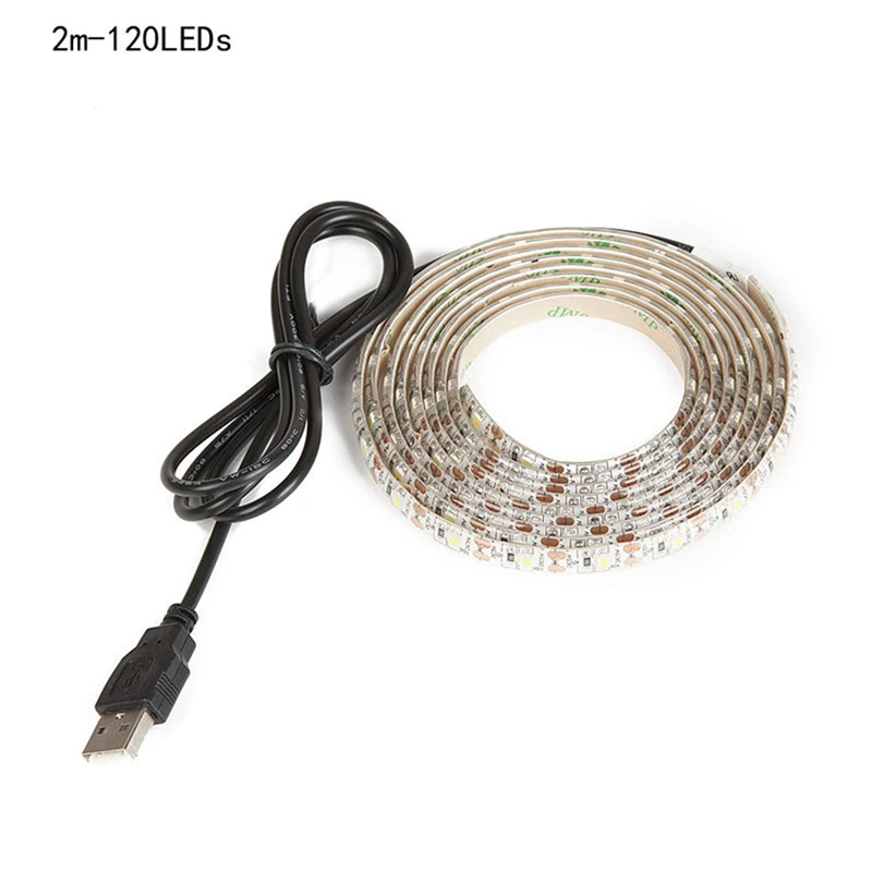 Светодиодная лента 5 в постоянного тока с питанием от USB 2835 RGB/Wit/Warm wit