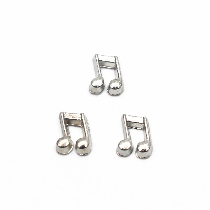 Хит продаж 10 шт./лот хрустальные музыкальные нотации плавающие амулеты из