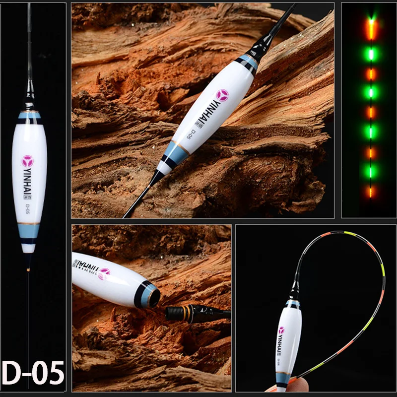 WLPFISHING Brand New Fishing Floats Luminous Floats Night Light Fishing Best Choise Nano Plastic Material Fishing Bobbers Gifts