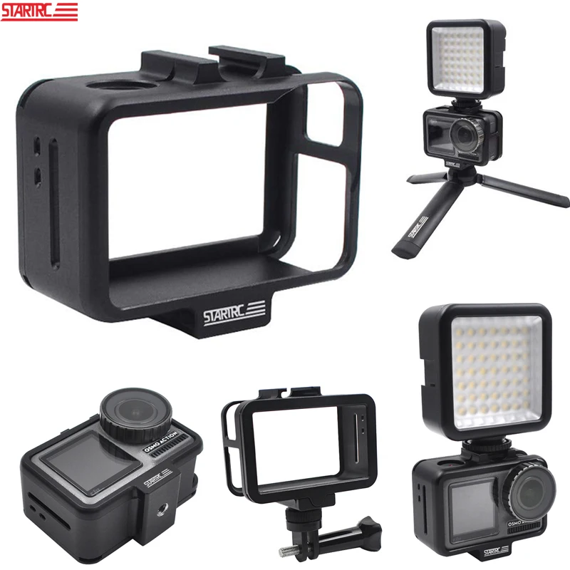 STARTRC OSMO Экшн камера с ЧПУ алюминиевая рамка Корпус защитный чехол для DJI