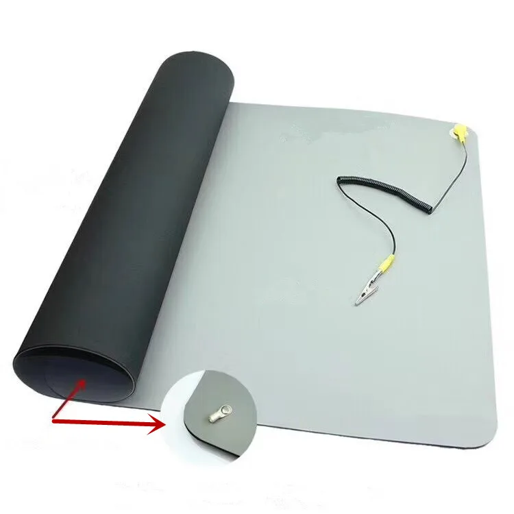 1 шт. антистатический коврик с заземляющим проводом на мобильный телефон для