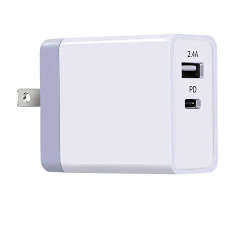 Для iphone 11pro max 29W PD type-c 5V 2.4A Быстрая зарядка мобильного телефона складное зарядное