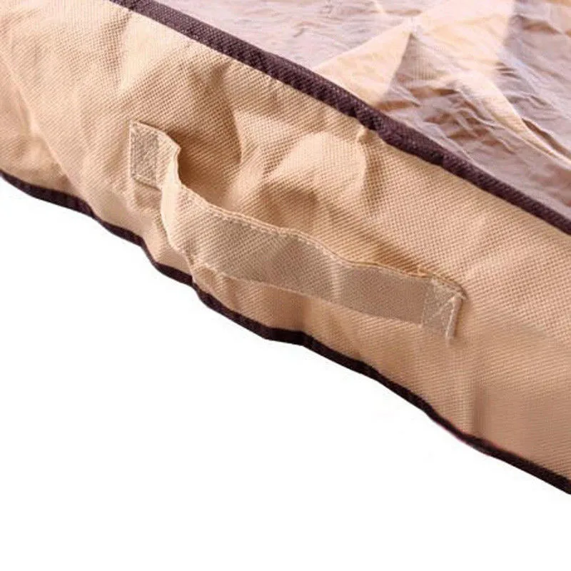 Прочные домашние Органайзеры для хранения обуви 12 ячеек под кроватью складной