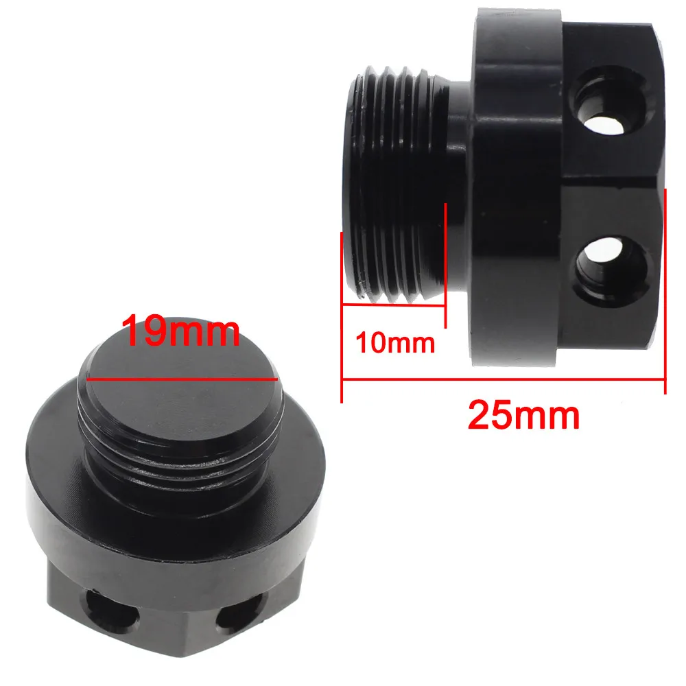 

FOR SUZUKI VZ800 M50 LS650 S40 VL800 C50 VL1500 C90 VS800GL S50 Aluminum Motorcycles Oil Dip Stick Oil Filler Cap Dipstick