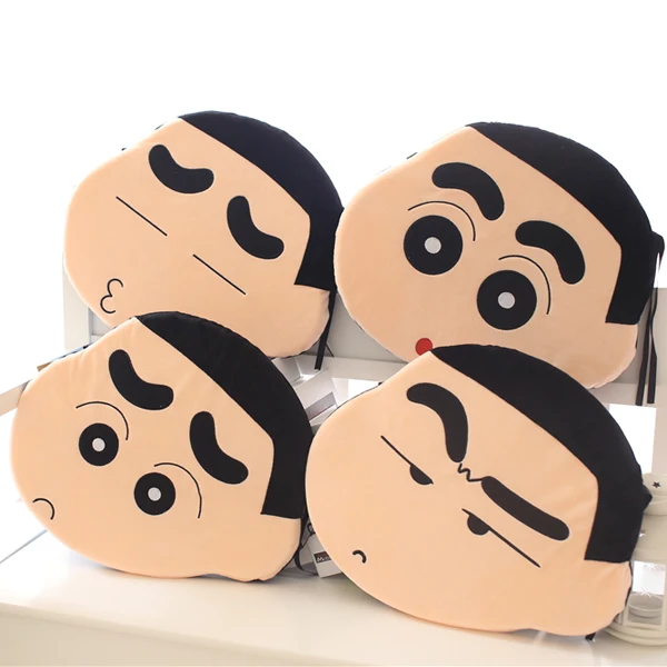 1 шт. 42*36 см милый карандаш Shin-chan плюшевое кресло подушка мультфильм мягкие куклы игрушки подарок для детей любовь домашнее животное#941